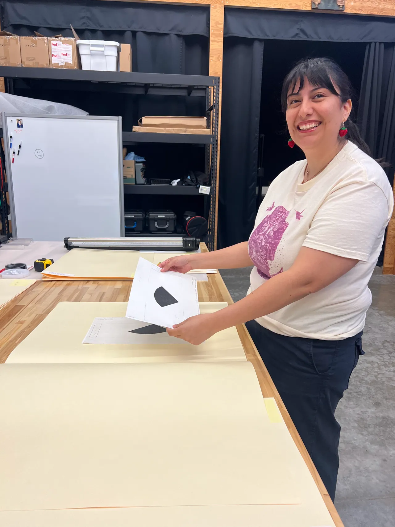 Jennifer Payan Working